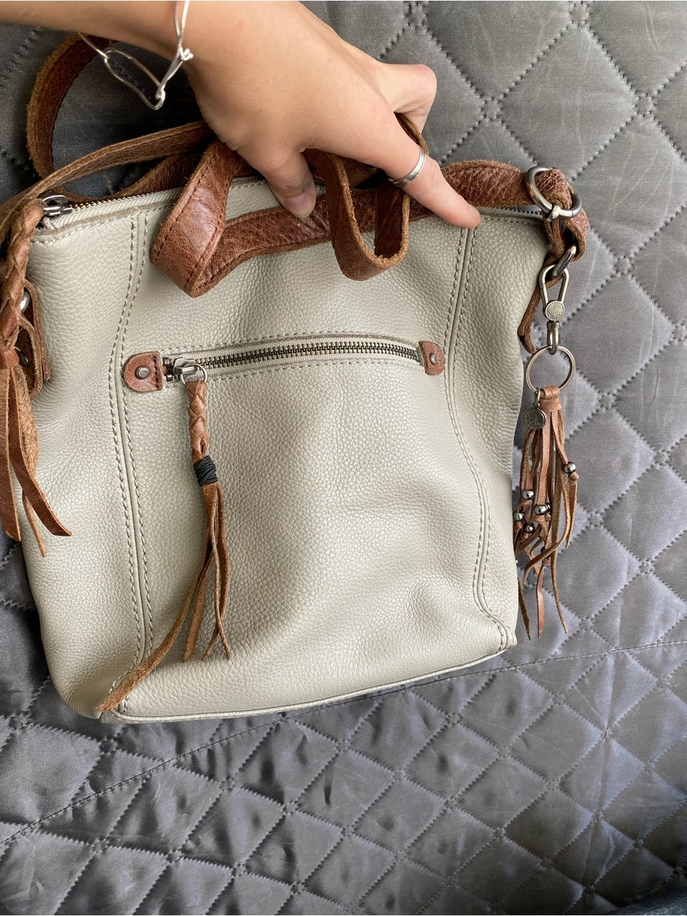 The Sak Ashland leather crossbody bag